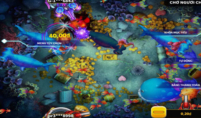 Bắn cá thần rồng – Đồ họa ấn tượng cùng màu sắc rực rỡ