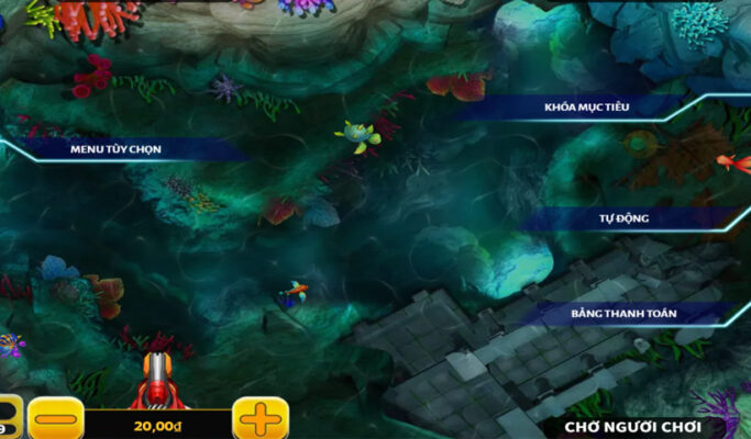 Bắn cá thần rồng – Kiên nhẫn chờ đợi cá đến theo đàn